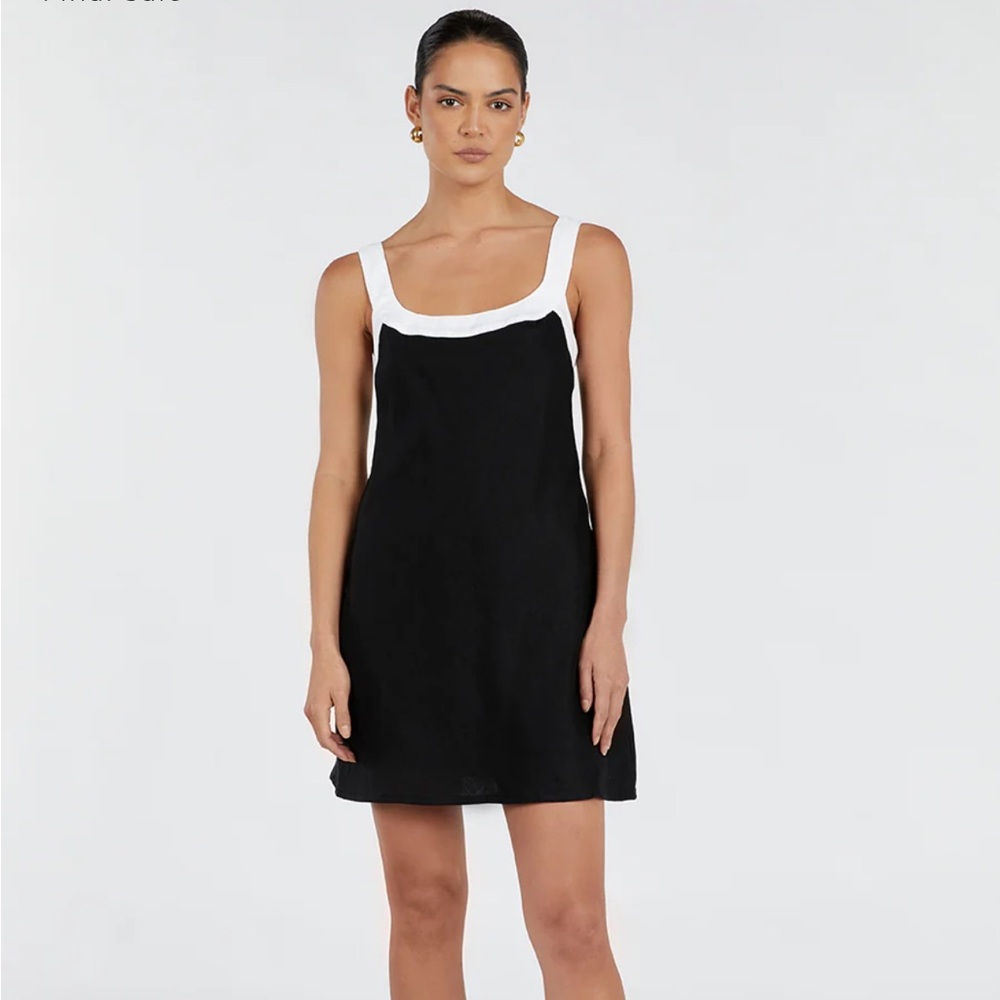 DISSH Carter Linen Shift Mini Dress (NEW w/ Tags)